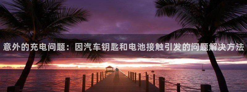 优发国际首页：意外的充电问题：因汽车钥匙和电池接触引发的问题解决方法