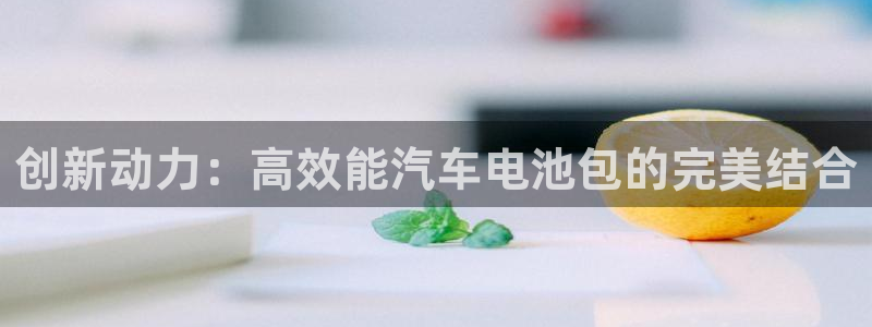 优发国际集团股份有限公司：创新动力：高效能汽车电池包的完美结合
