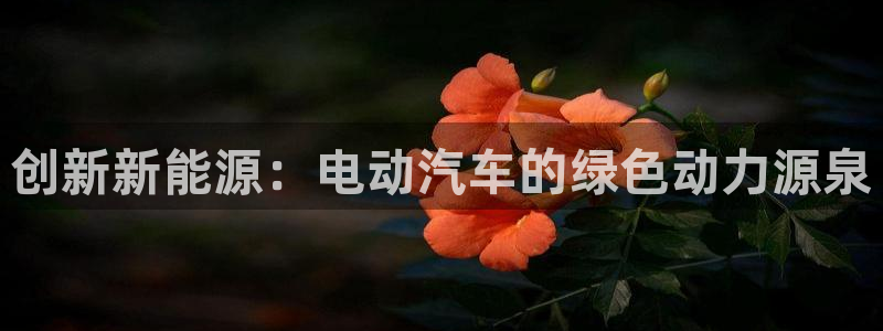 优发国际手机客户端下载：创新新能源：电动汽车的绿色动力源泉