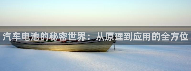 优发国际平台u8是什么软件：汽车电池的秘